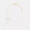 İnci Fiyonklu Choker Kolye