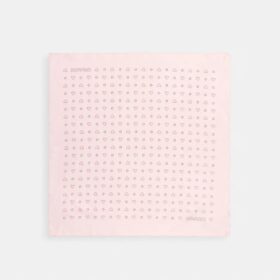 Noktalı Kalp Desenli İpek Bandana