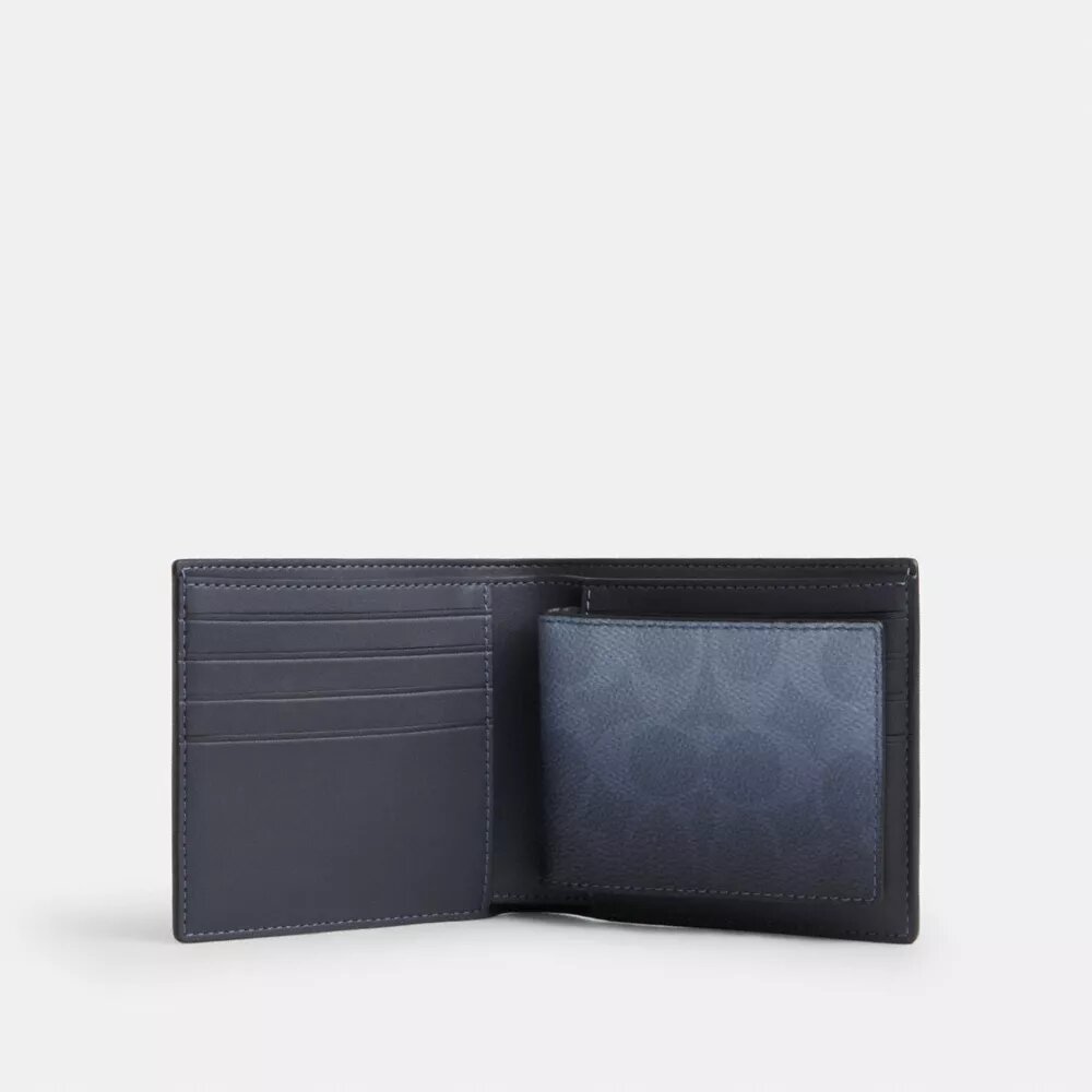 Ombre Signature Canvas 3'ü 1 Arada Cüzdan