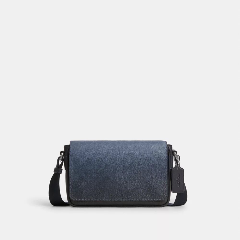 Ombre Signature Canvas Jack Küçük Kapaklı Çapraz Çanta