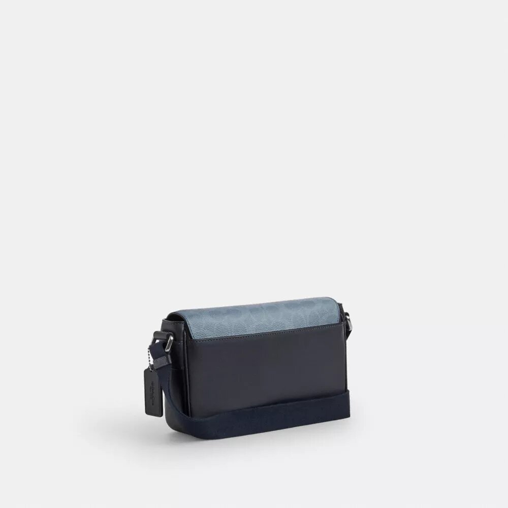 Ombre Signature Canvas Jack Küçük Kapaklı Çapraz Çanta