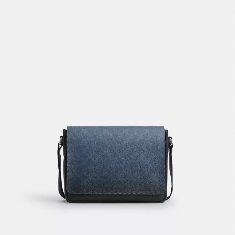 Ombre Signature Canvas Jack Messenger Çanta