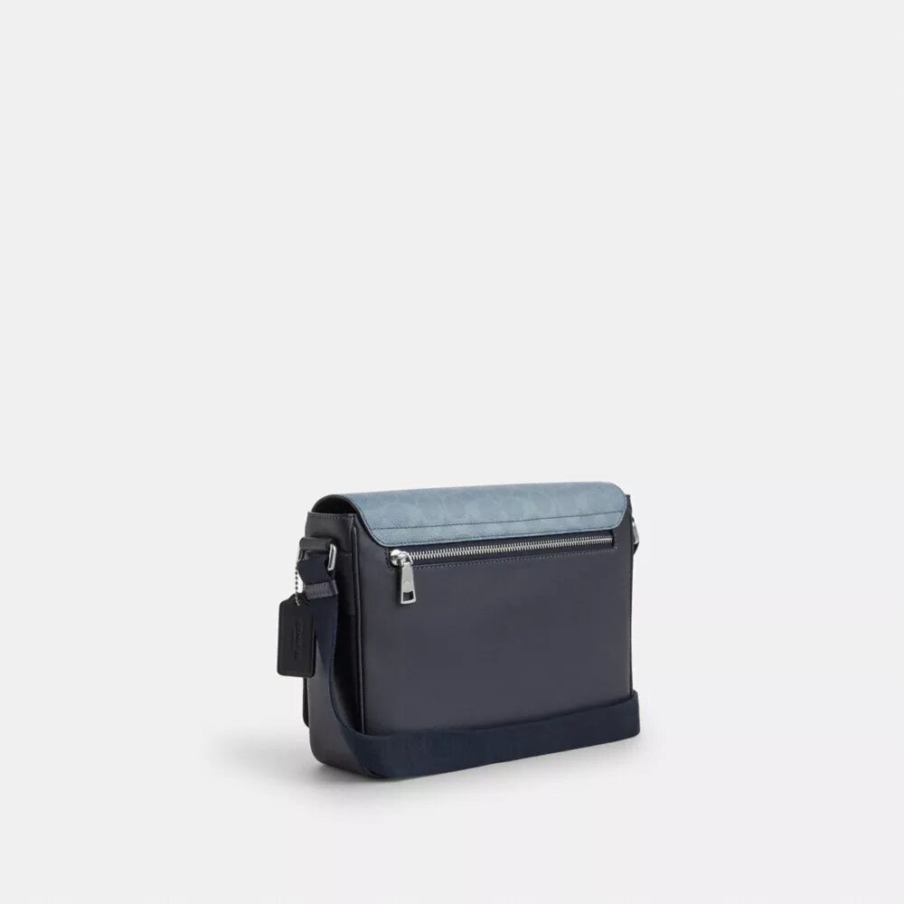 Ombre Signature Canvas Jack Messenger Çanta
