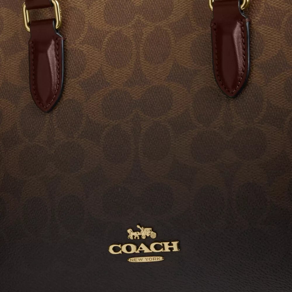 Ombre Signature Canvas’lı Maggie Küçük Tote Çantası