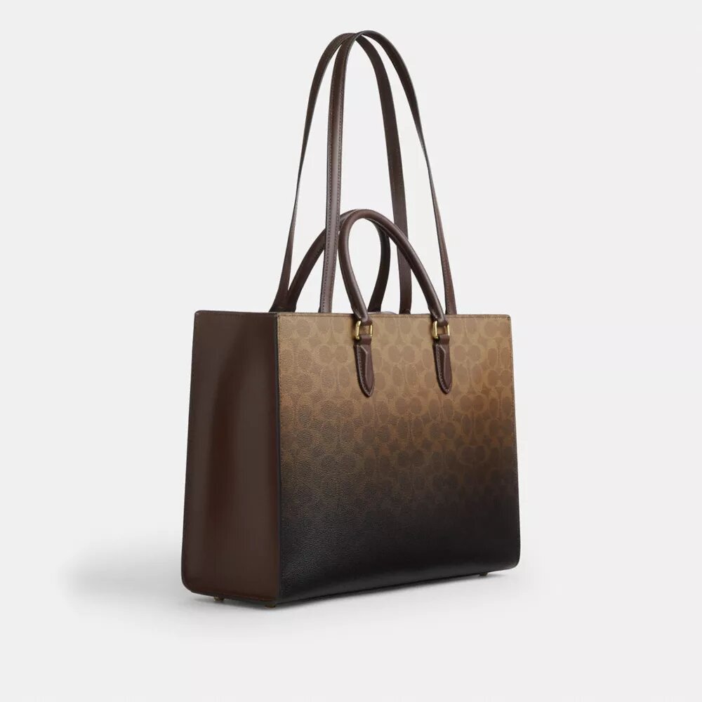 Ombre Signature Canvas Maggie Tote Çantası