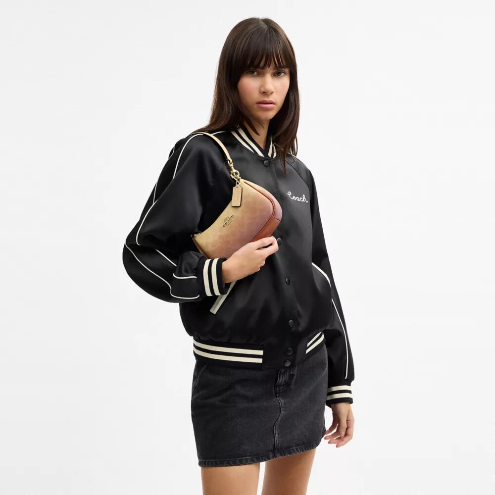 Ombre Signature Canvas Teri Mini Çapraz Askılı Çanta