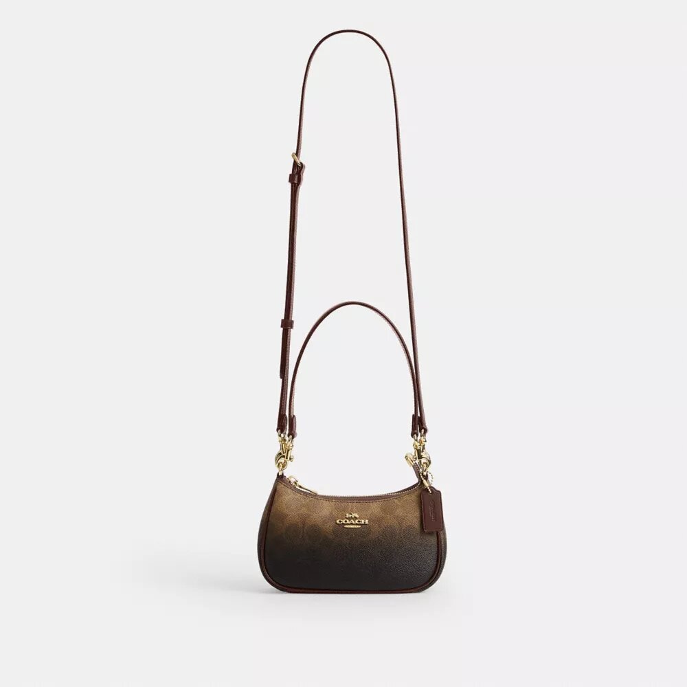 Ombre Signature Canvas Teri Mini Çapraz Askılı Çanta