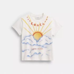 Organik Pamuktan Üretilmiş Airbrush 90'S Fit Tişört