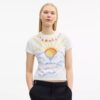 Organik Pamuktan Üretilmiş Airbrush 90'S Fit Tişört