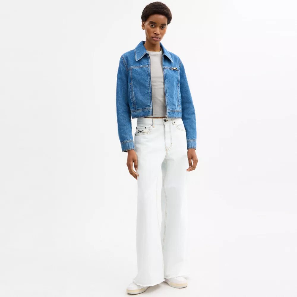 Organik Pamuktan Üretilmiş Denim İş Kıyafeti Pantolonu
