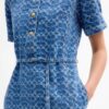 Organik Pamuktan Üretilmiş İmza Denim Elbise