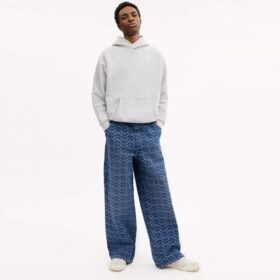Organik Pamuktan Üretilmiş İmza Denim Marangoz Pantolonu