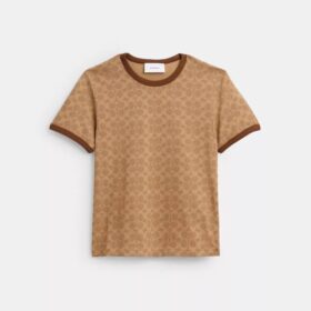 Organik Pamuktan Üretilmiş İmza Ringer Tişört