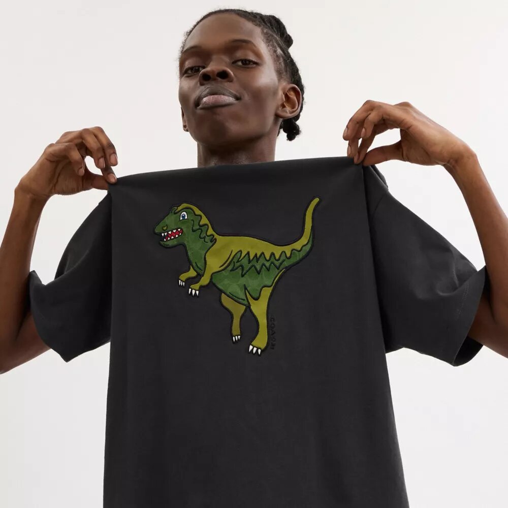 Organik Pamuktan Üretilmiş Rexy Gevşek Kesim Tişört