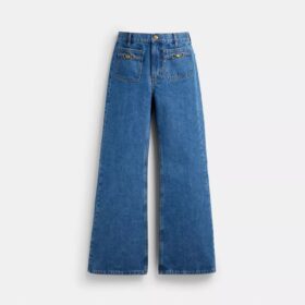 Organik Pamuktan Üretilmiş Sculpted C Denim Pantolon