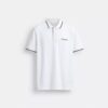 Organik Pamuktan Üretilmiş Signature Trim Polo Tişörtü