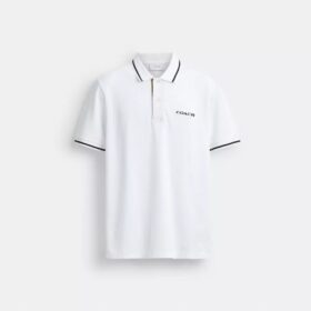 Organik Pamuktan Üretilmiş Signature Trim Polo Tişörtü