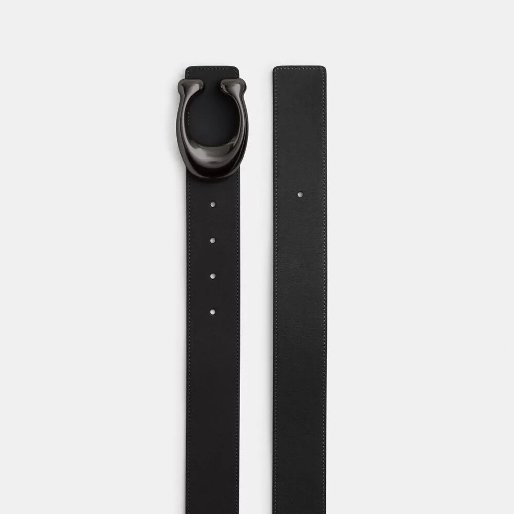 Oyma C Toka Çift Taraflı Kemer, 38 mm
