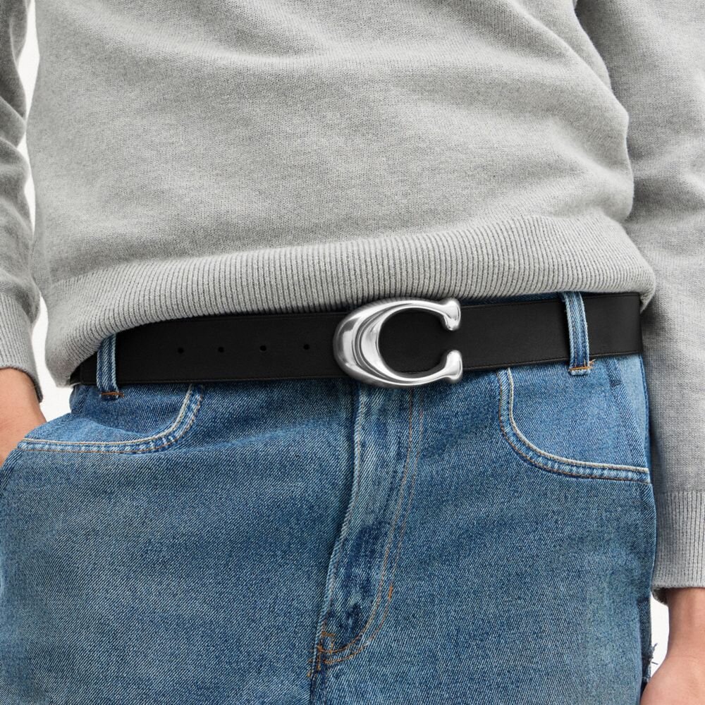 Oyma C Toka Çift Taraflı Kemer, 38 mm