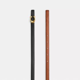 Oymalı Özel Toka Çift Taraflı Kemer, 13 mm