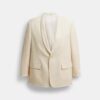İplik Boyalı Şal Yakaları Olan Blazer Ceket