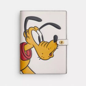 Pluto'lu Disney X Coach Defter