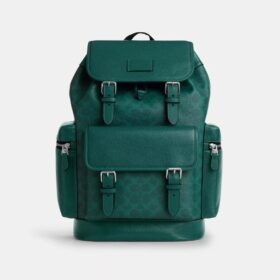 Renk Bloklu Signature Canvas Sprint Sırt Çantası