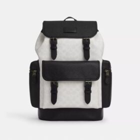 Renk Bloklu Signature Canvas Sprint Sırt Çantası