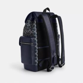 Renk Bloklu Signature Canvas Sprint Sırt Çantası
