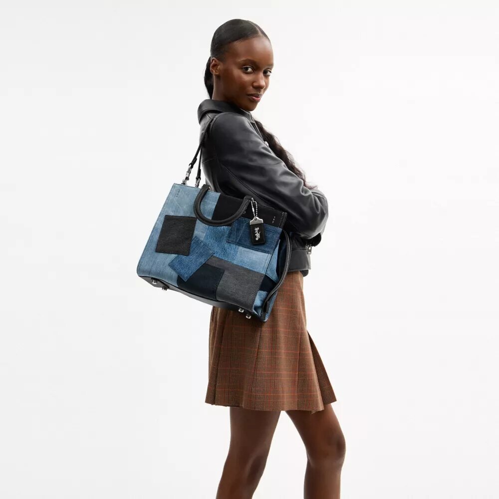 Rogue Denim Patchwork'lü Çantalar