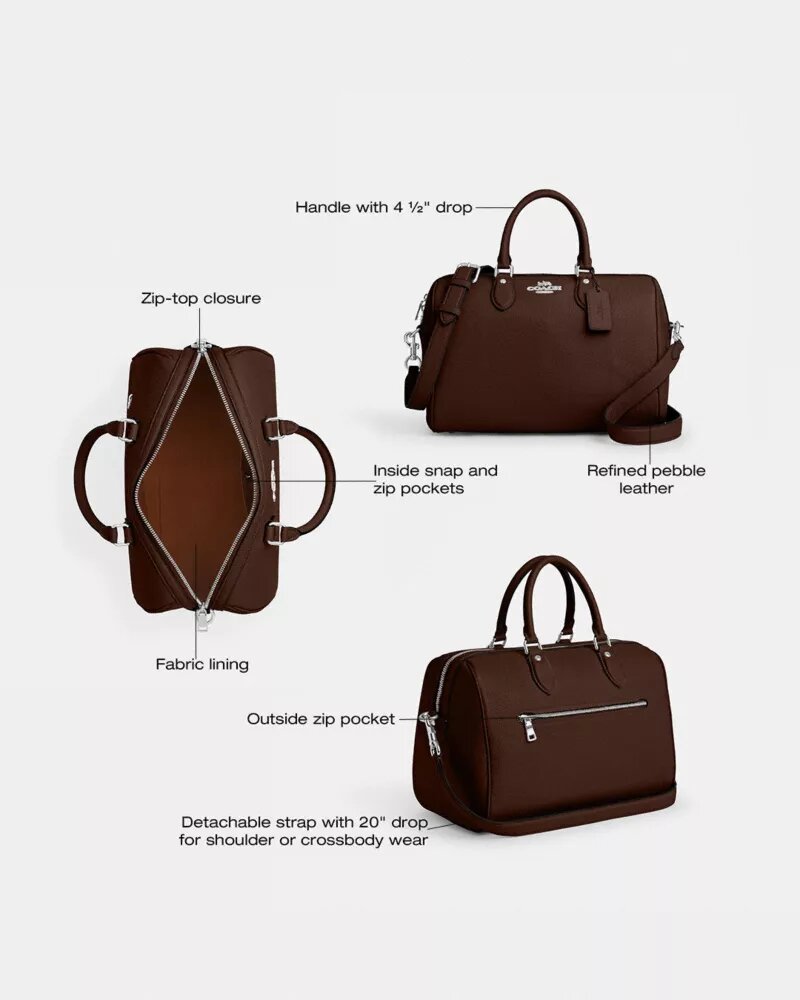 Rowan Büyük Satchel Çanta