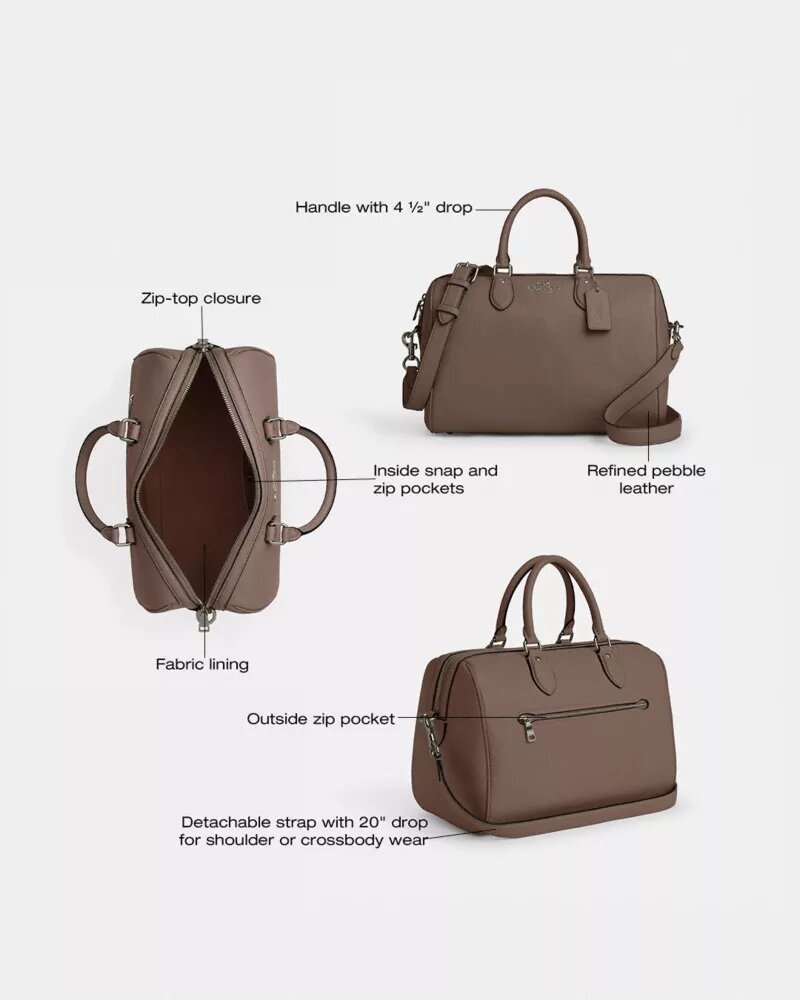 Rowan Büyük Satchel Çanta