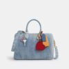 Rowan Büyük Satchel Çanta (Loved Denim ile Süsler)