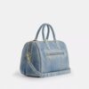 Rowan Büyük Satchel Çanta (Loved Denim ile Süsler)