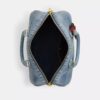 Rowan Büyük Satchel Çanta (Loved Denim ile Süsler)