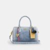 Rowan Loved Denim Satchel Çanta Süsleri