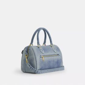 Rowan Loved Denim Satchel Çanta Süsleri