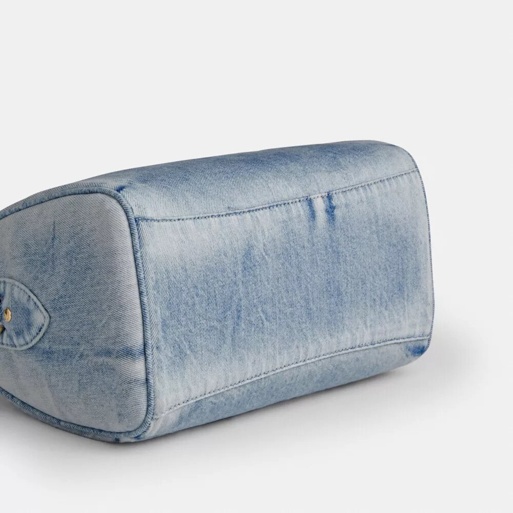 Rowan Loved Denim Satchel Çanta Süsleri
