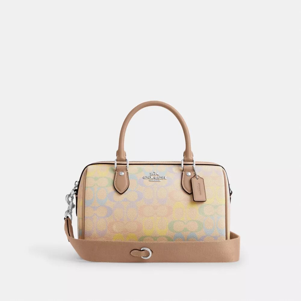 Rowan Signature Canvas Satchel Çanta