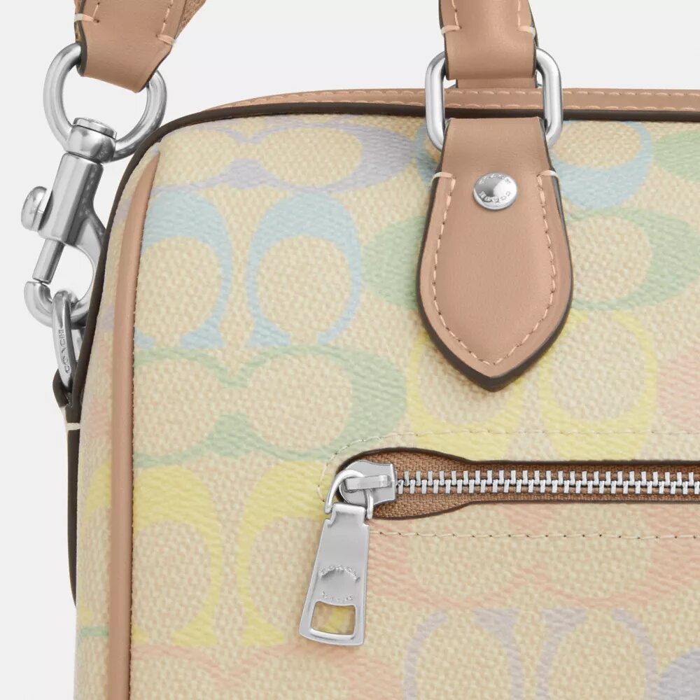 Rowan Signature Canvas Satchel Çanta