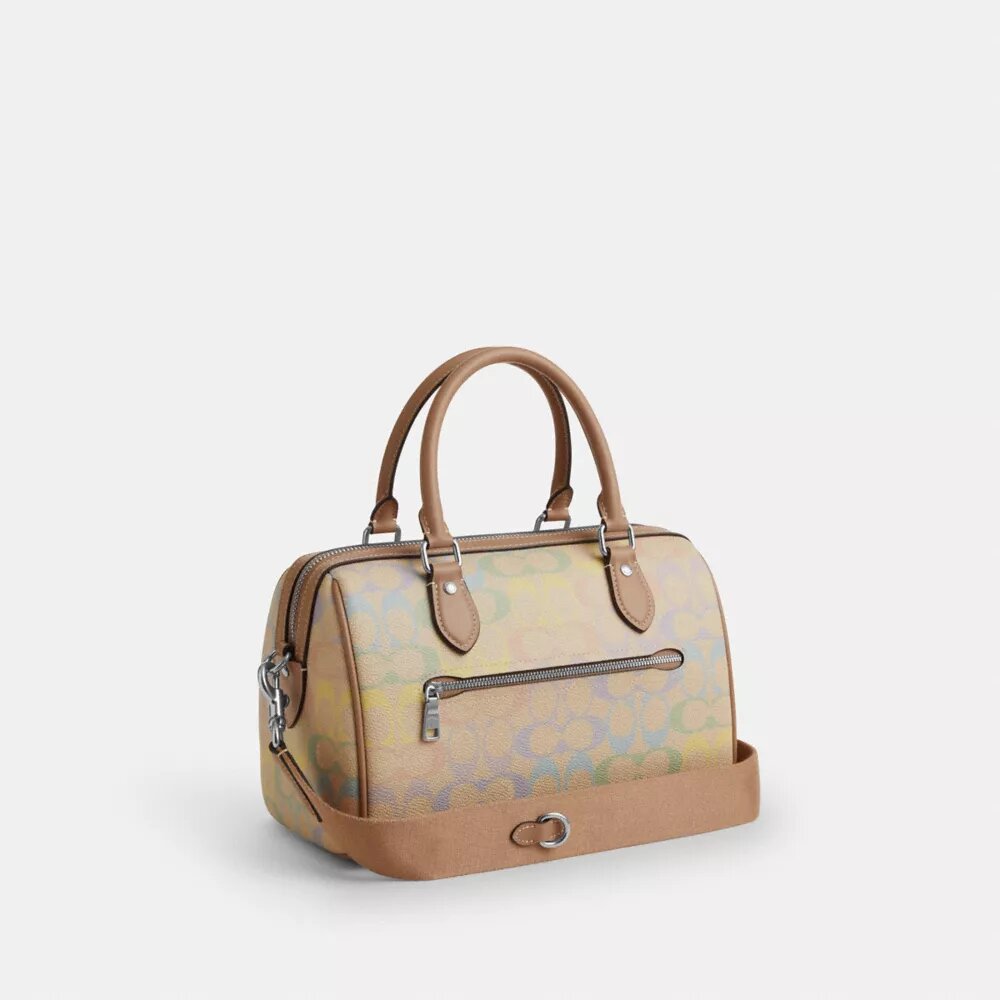 Rowan Signature Canvas Satchel Çanta