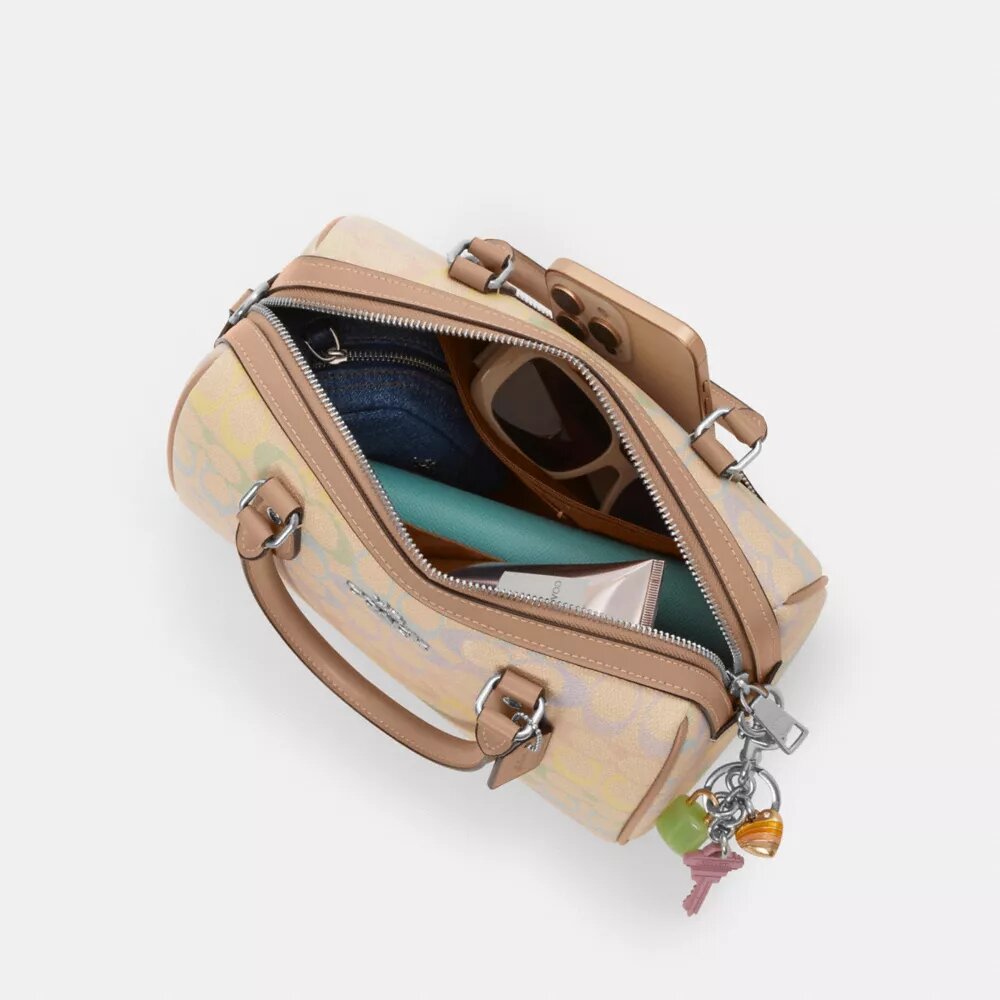 Rowan Signature Canvas Satchel Çanta