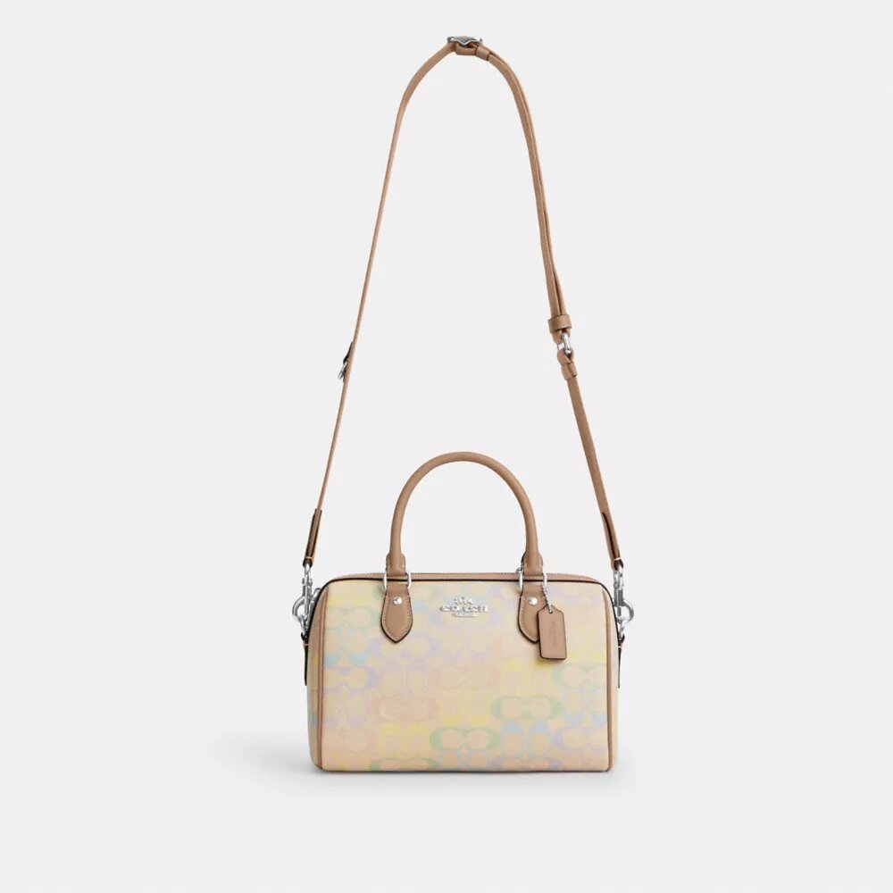 Rowan Signature Canvas Satchel Çanta