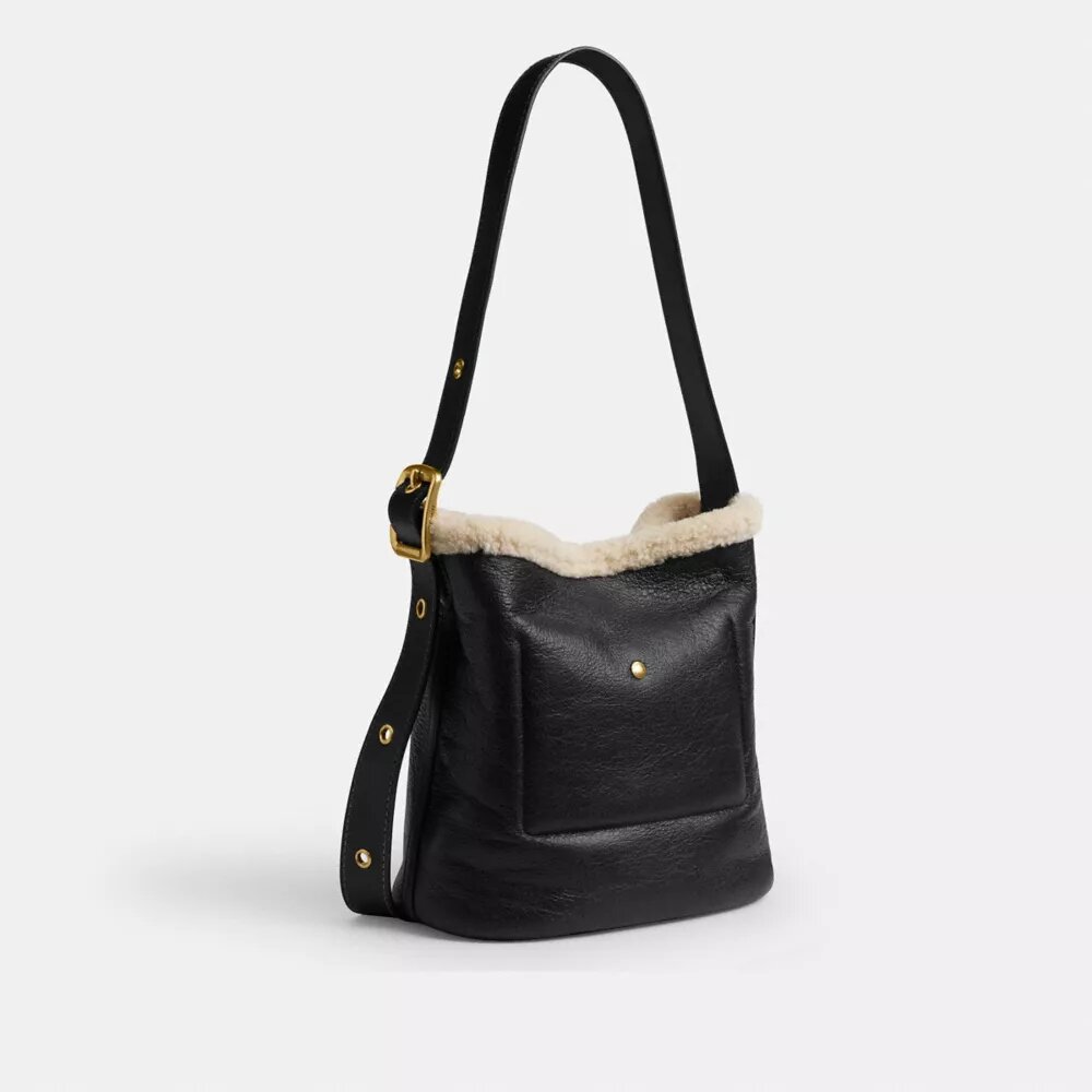 Shearling Bleecker Kova Çanta
