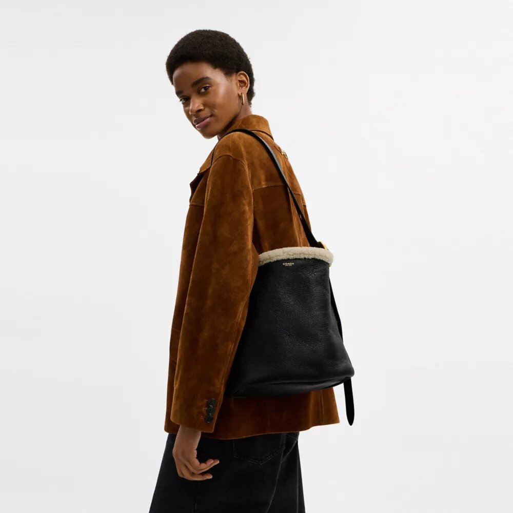 Shearling Bleecker Kova Çanta