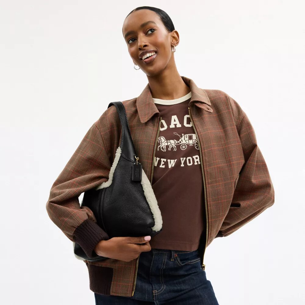 Shearling Brooklyn Omuz Çantası 28