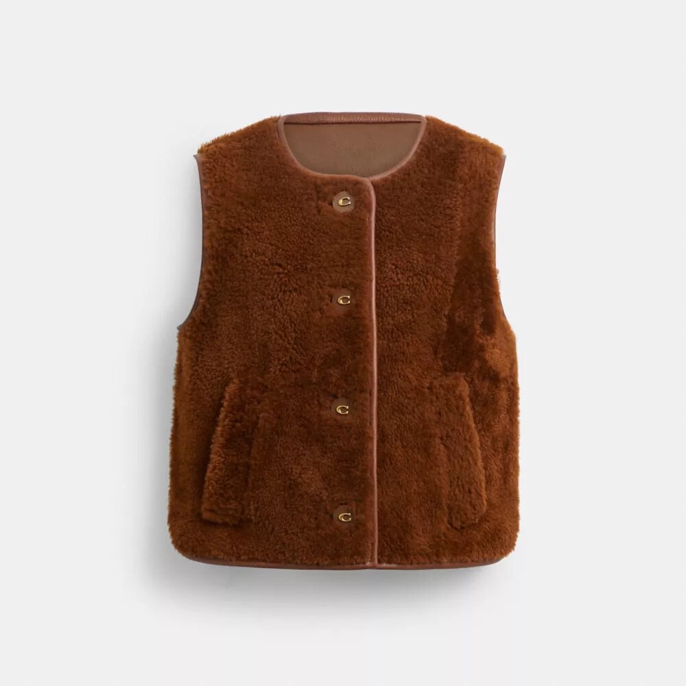 Shearling Yelek