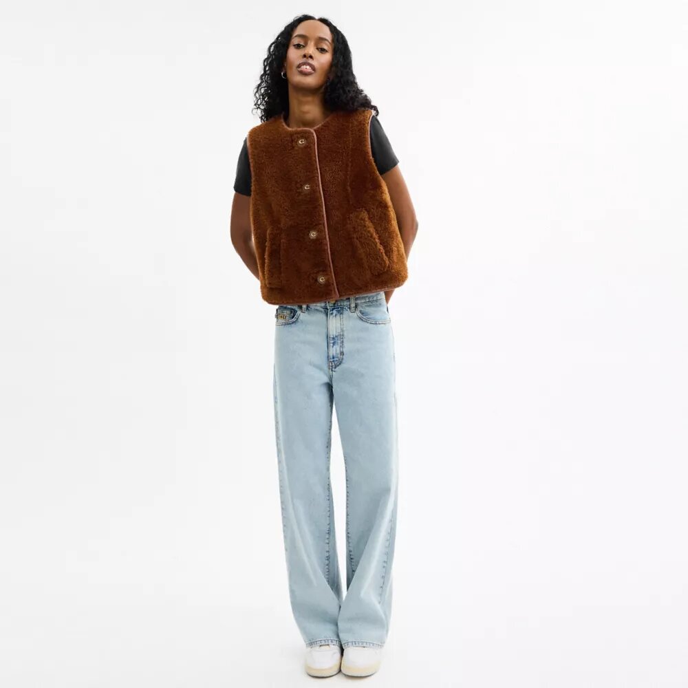 Shearling Yelek