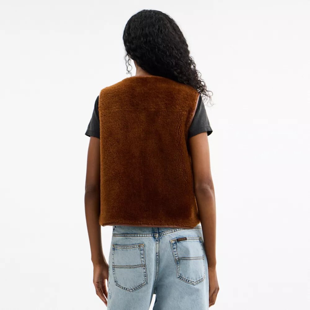 Shearling Yelek