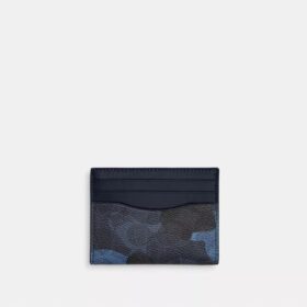Signature Camo Desenli İnce Kimlik Kartı Kılıfı